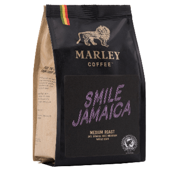 SMILE JAMAICA BLUE MOUNTAIN - DARK ROAST BEANS 227GR